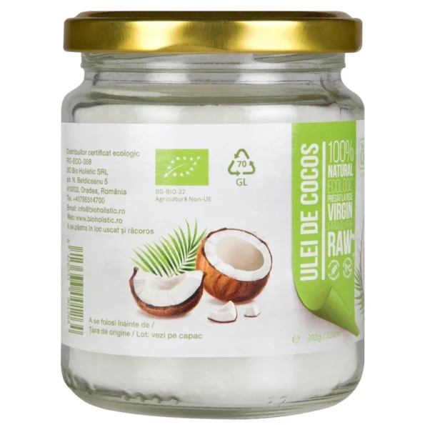 Ulei de cocos raw Bio Obio 220 ml