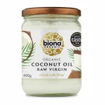 Ulei de cocos virgin Bio, presat la rece, Biona, 400g