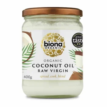 Ulei de cocos virgin Bio, presat la rece, Biona, 400g