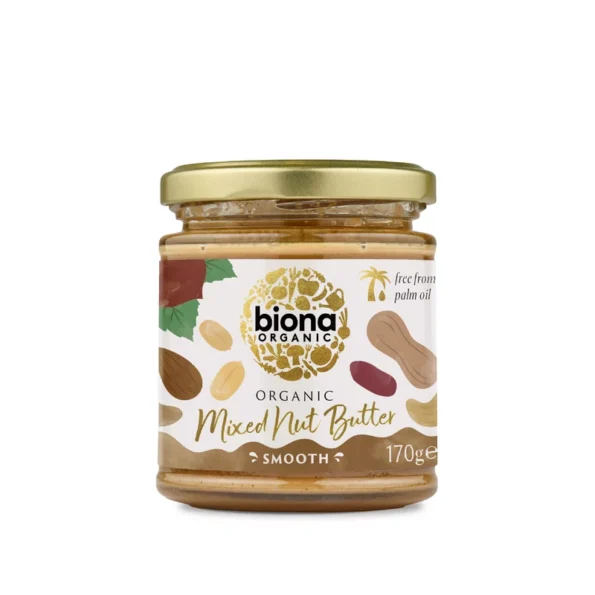 Unt din mix de nuci eco Biona 170g