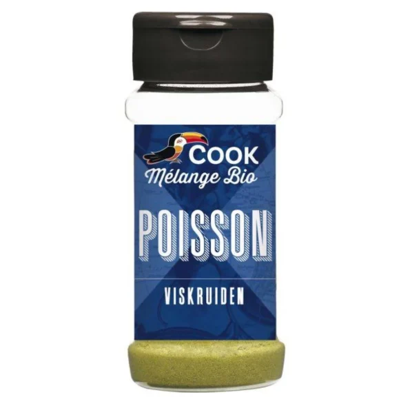 Mix condimente pește bio, fenicul, cimbru, pătrunjel, Cook, 30g