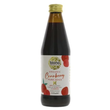 Suc merisoare eco, fără zahăr, Biona, 330ml