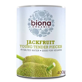 Jackfruit bio în conservă, vegan, Sri Lanka, Biona, 400g