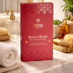 Vopsea de par naturala rosu cires Isha 100g