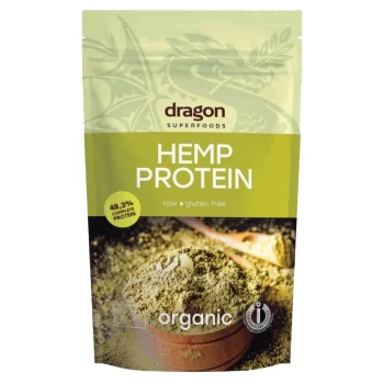 Pudra proteica din canepa raw, Dragon Star, 200g