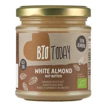 Unt de migdale decojite Bio, 100% migdale, Bio Today, 170g