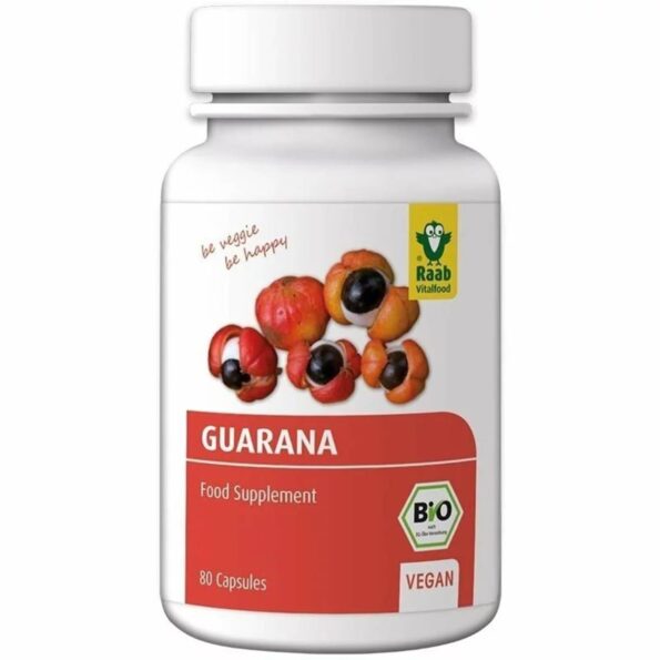Guarana Bio 500mg RAAB 80 capsule vegane