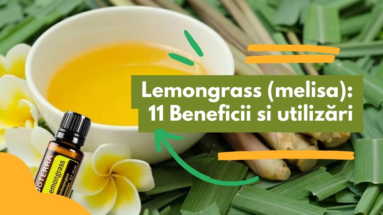 Lemongrass (melisa): 11 beneficii si utilizări