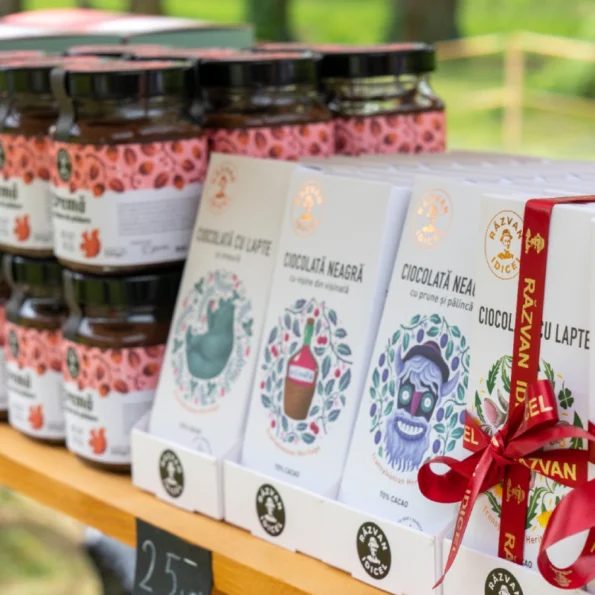 Ciocolată cu lapte, 52% cacao, artizanală, Razvan, 70g