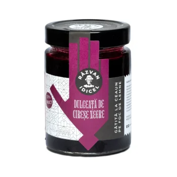 Dulceata de cirese negre facuta la ceaun Razvan 380g