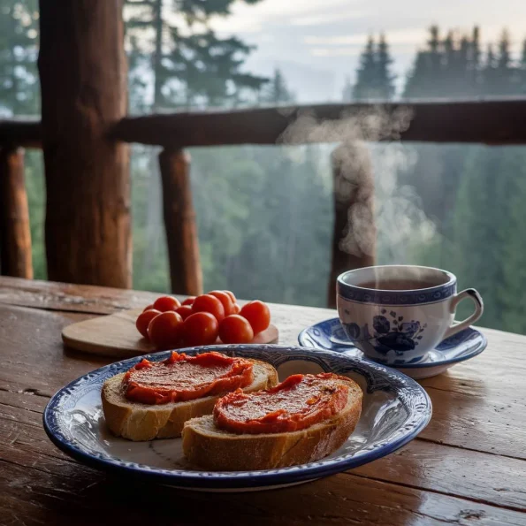 Zacuscă cu ghebe, rețetă tradițională, gătită la ceaun, Razvan, 350g