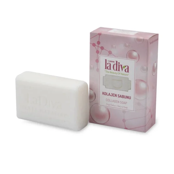 Sapun cu colagen, regenerant, La Diva Bar Soap, 100 g