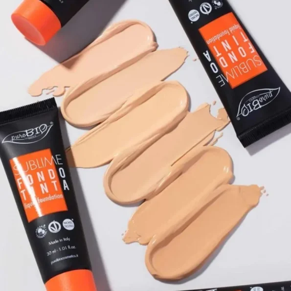 Fond de ten waterproof, Sublime 03, Purobio, 30ml