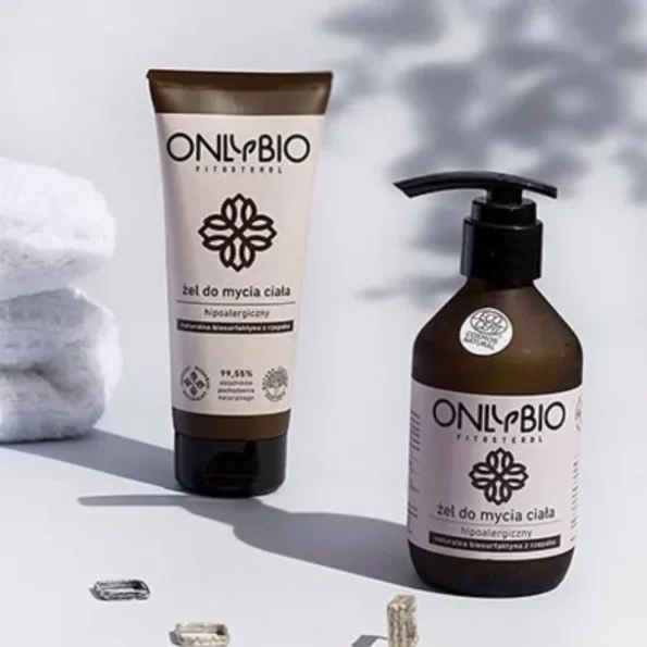 Gel de curatare faciala hipoalergenic, ONLYBIO, 250 ml