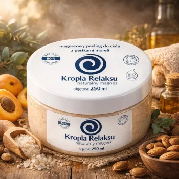 Exfoliant de corp cu magneziu, Kropla Relaksu, 250ml