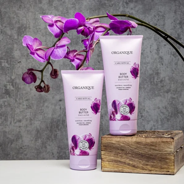 Crema corp hidratanta, unt shea, Black Orchid, Organique, 200ml