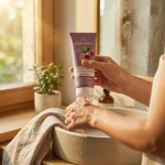 Peeling facial enzimatic spumă Uzdrovisco 60ml ficin dovleac ten sensibil