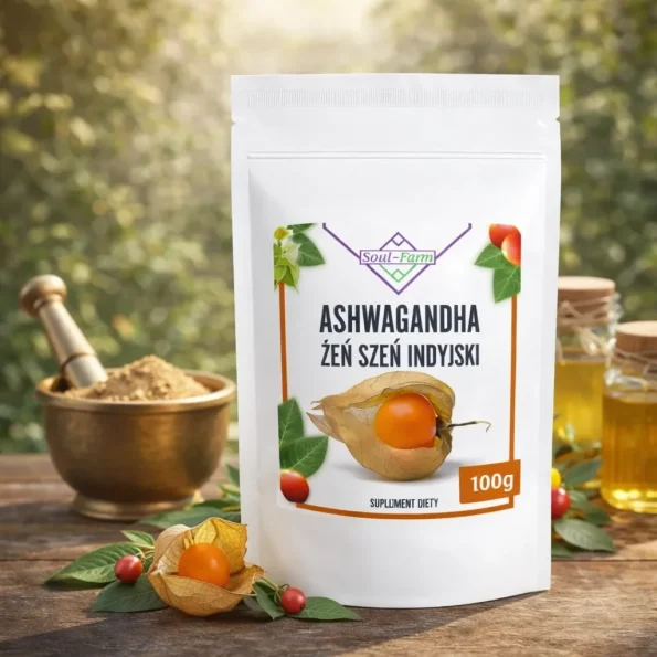 Extract de ashwagandha 4:1 Soul-Farm, adaptogen, anti-stres, 100g