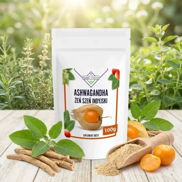 Extract de ashwagandha 4:1 Soul-Farm, adaptogen, anti-stres, 100g