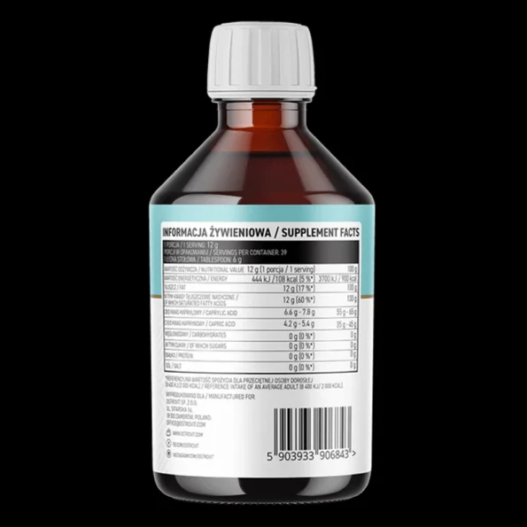 Ulei MCT din nuca de cocos, Ostrovit, 500ml