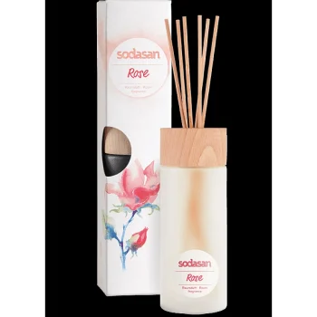 Odorizant de cameră, aroma trandafir, bio, Sodasan, 200ml