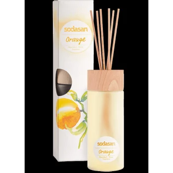 Odorizant de cameră bio, aromă portocală, Sodasan, 200 ml