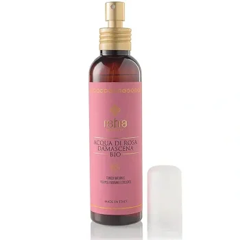 Apa de trandafir, bio, Rosa Damascena, Isha, 150ml