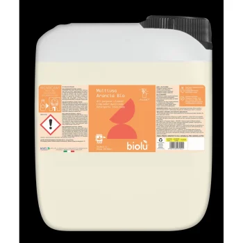 Detergent universal ecologic, ulei de portocale, Biolù, 5L
