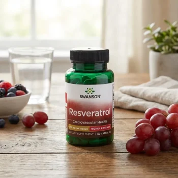 Resveratrol Swanson 250mg 30 capsule - Proteine & Suplimente alimentare