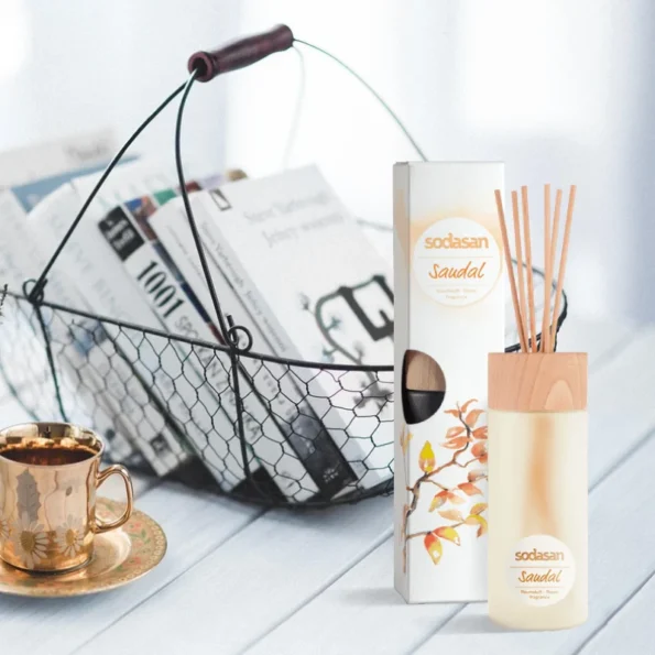 Odorizant de cameră, santal, Sodasan, 200 ml