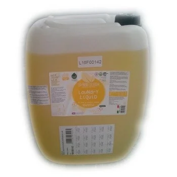 Detergent ecologic lichid, rufe albe și colorate, aroma portocale, Biolu, 20L