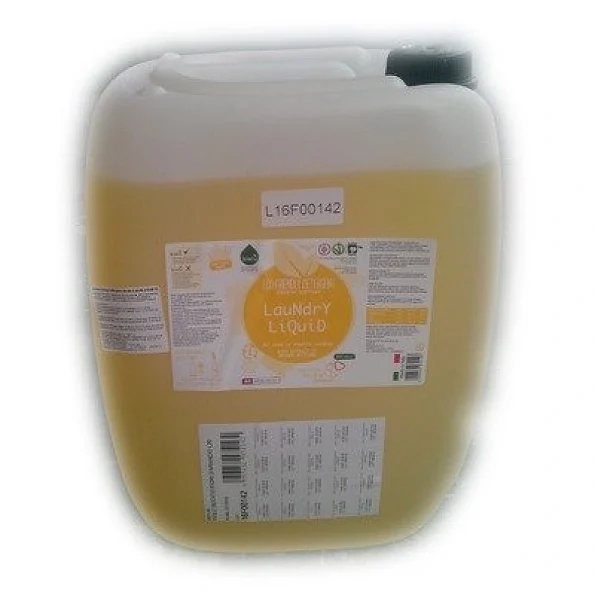 Detergent ecologic lichid, rufe albe și colorate, aroma portocale, Biolu, 20L