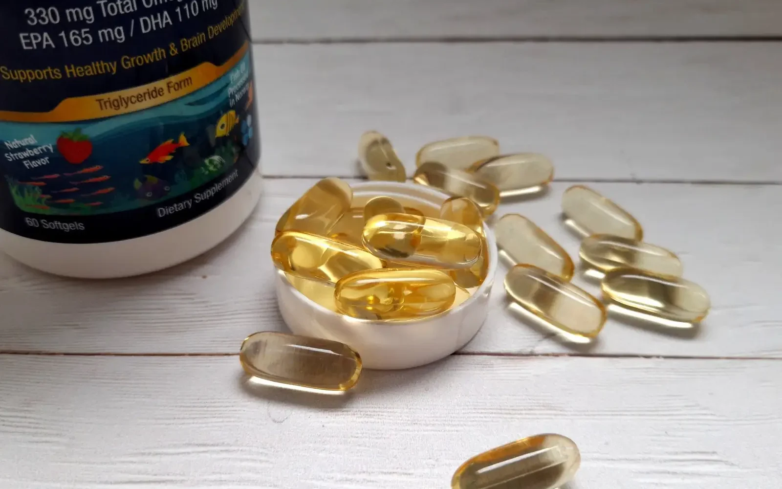 Omega 3 si DHA pentru copii - beneficii pentru dezvoltarea creierului, sistemului nervos si a vederii
