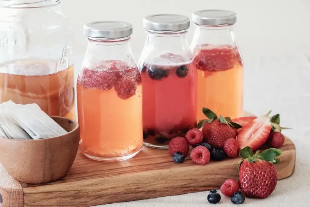 Beneficiile Uimitoare ale Kombucha: Detoxifiere, Probiotice si Imunitate Beneficiile Uimitoare ale Kombucha: Detoxifiere, Probiotice si Imunitate