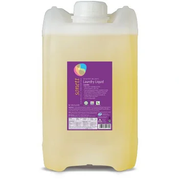 Detergent lichid eco, lavanda, rufe albe si colorate, Sonett, 20l