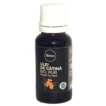Ulei de catina pur eco BIOCA, nutritiv, antiinflamator, 50ml