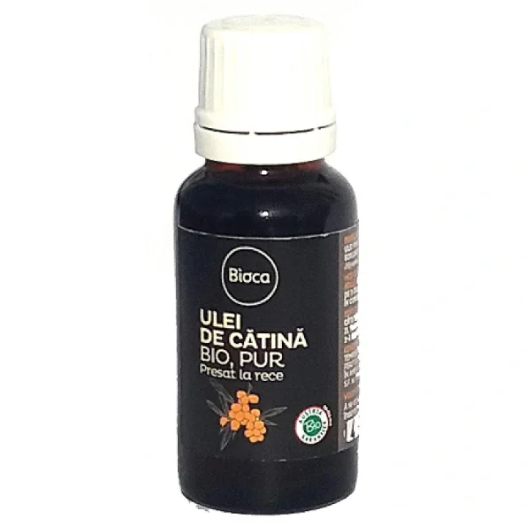 Ulei de catina pur eco BIOCA, nutritiv, antiinflamator, 50ml
