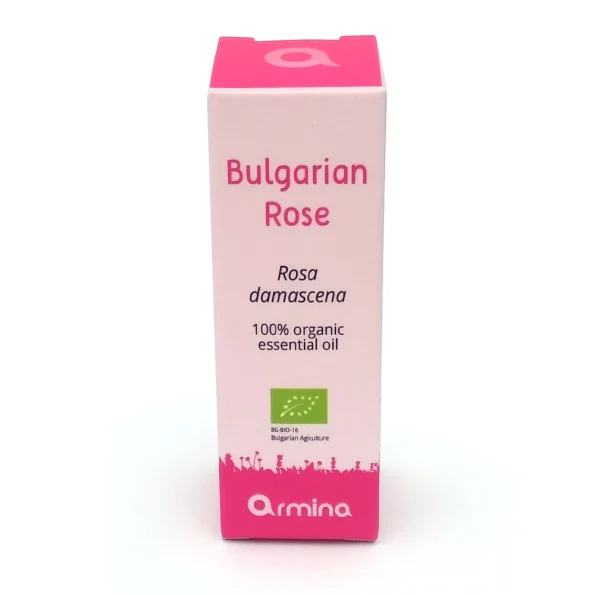 Ulei esențial trandafir, Rosa damascena, Bio Armina, 1ml