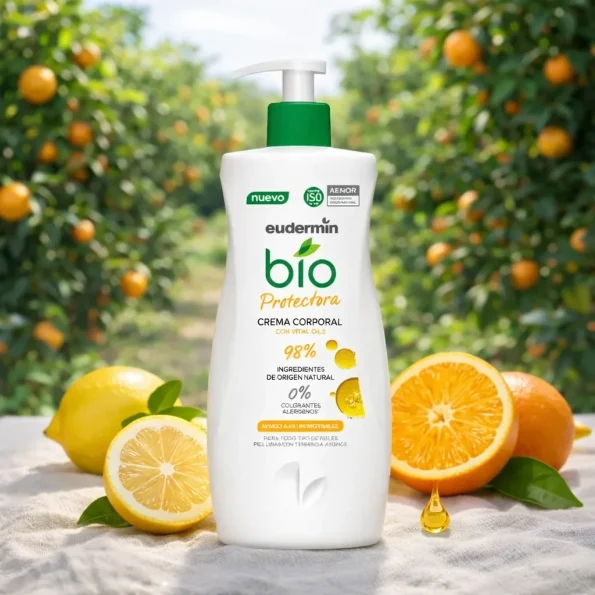 Lotiune corp bio Eudermin Vital Oils piele atopica 400ml