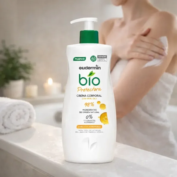 Lotiune corp bio Eudermin Vital Oils piele atopica 400ml