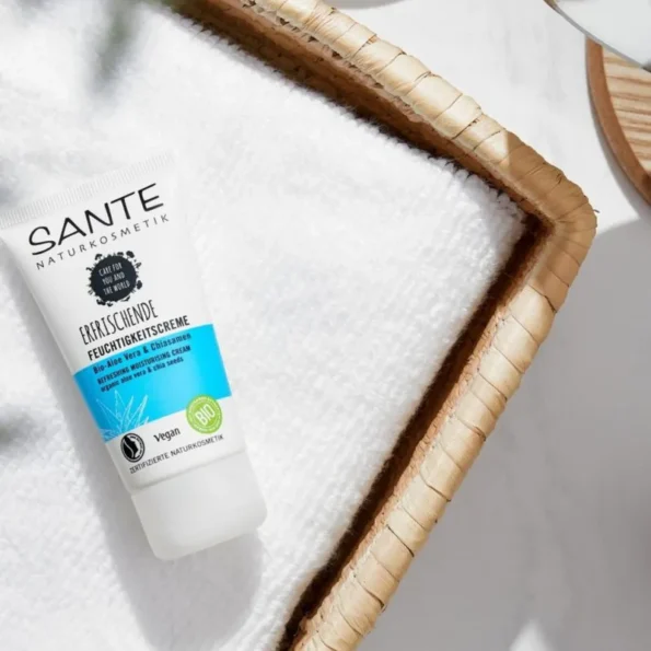 Gel de curățare a feței matifiant cu semințe de chia și aloe vera 100 ml - SANTE