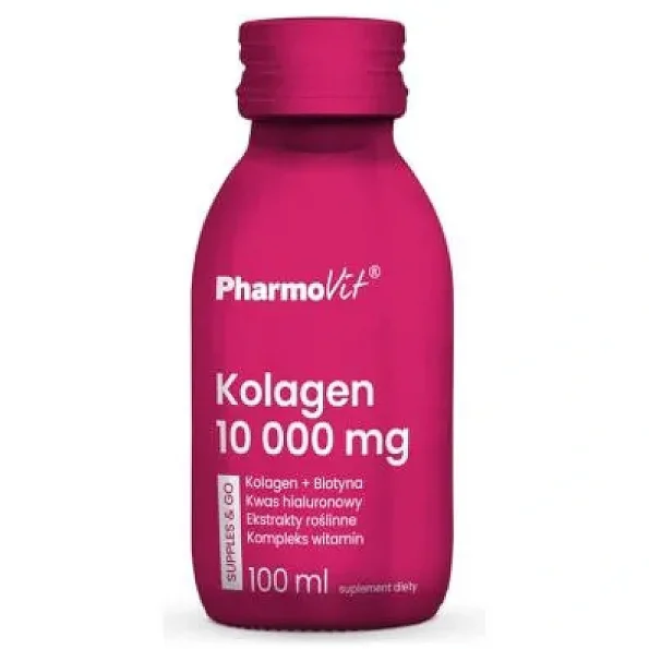 Supliment colagen natural, Shot go, Pharmovit, 100ml