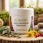 Unguent reumatism cu untul pamantului, tataneasa, arnica Reuma Forte - Vitamine minerale remedii naturale