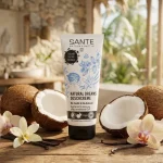 Cremă de duș bio vanilie și cocos, Natural Dreams Sante, 200 ml