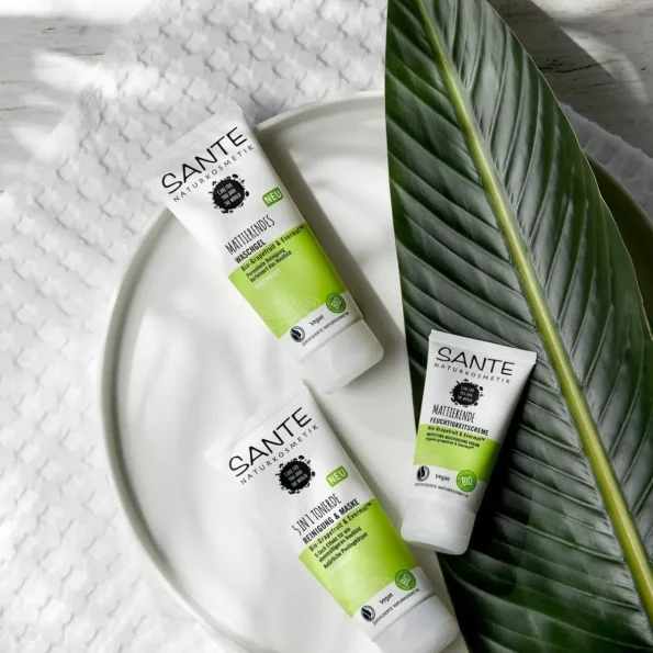 Gel de curățare față, matifiant, grapefruit Eco, Sante, 100ml