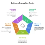 Lotiune de corp cu lamaie si gutuie, energizanta, eco, Sante, 150ml