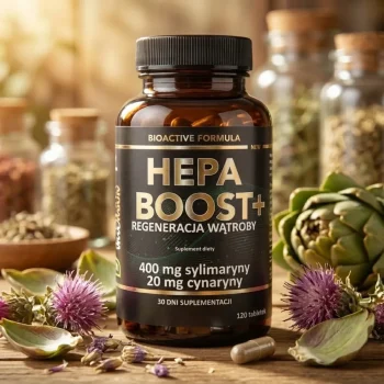 Ciulin de lapte și anghinare, Hepa Boost+, Intenson, 120 tablete