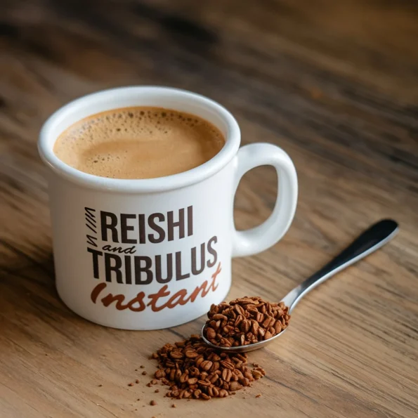 Cafea solubila instant, Reishi, Tribulus, Ani, 100g