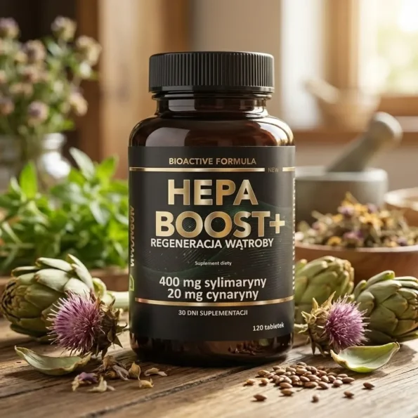 Ciulin de lapte și anghinare, Hepa Boost+, Intenson, 120 tablete