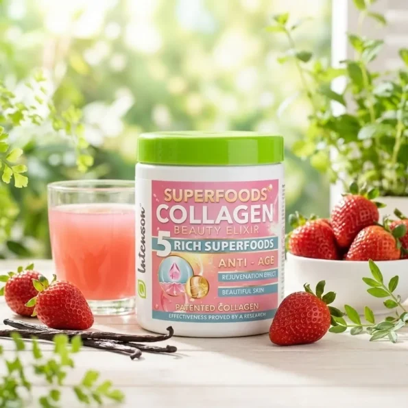 Colagen Beauty Elixir, hidratare piele, intarire par unghii, Intenson, 165g
